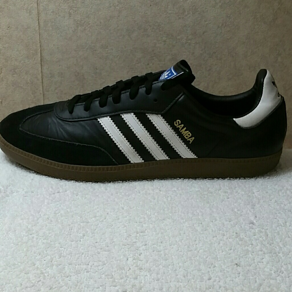 adidas Samba OG Shoes Black and White size 12